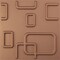 Ekena Millwork 11 7/8in. W x 11 7/8in. H Oslo EnduraWall Decorative 3D Wall Panel Covers 0.98 Sq. Ft. WP12X12OSCAC - alternate 1
